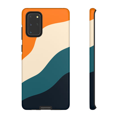 Blue Tide Wave Tough Phone Case