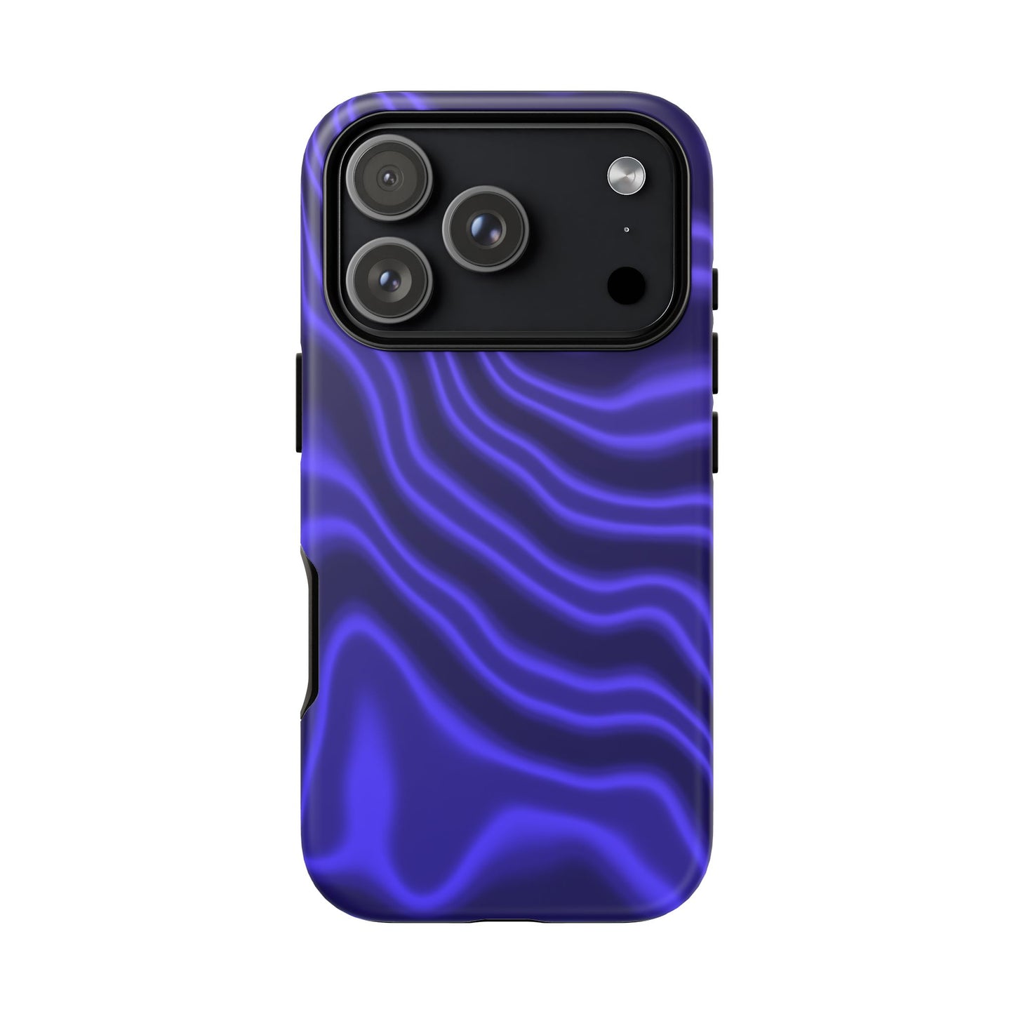 Neon Purple Flow Tough Phone Case