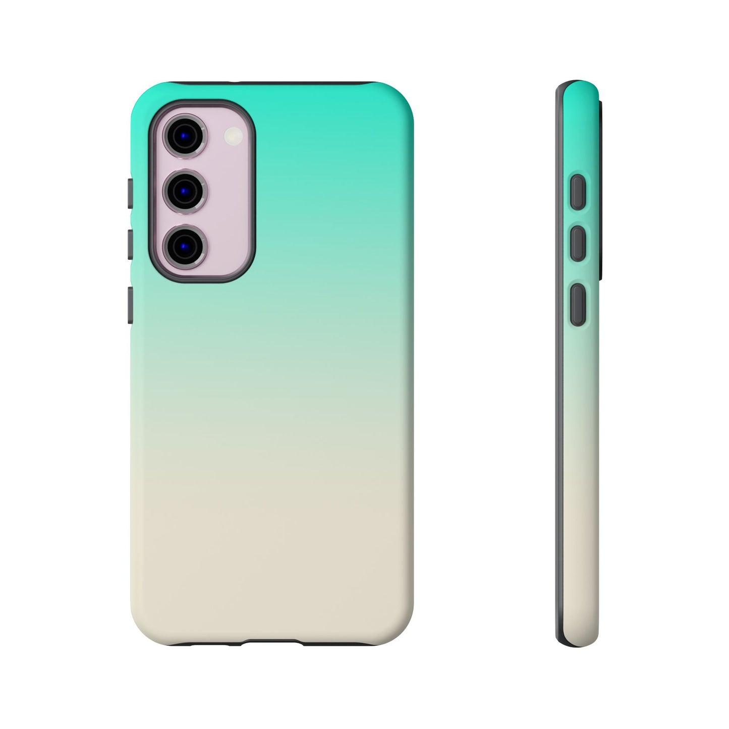 Aqua Cream Gradient Tough Phone Case