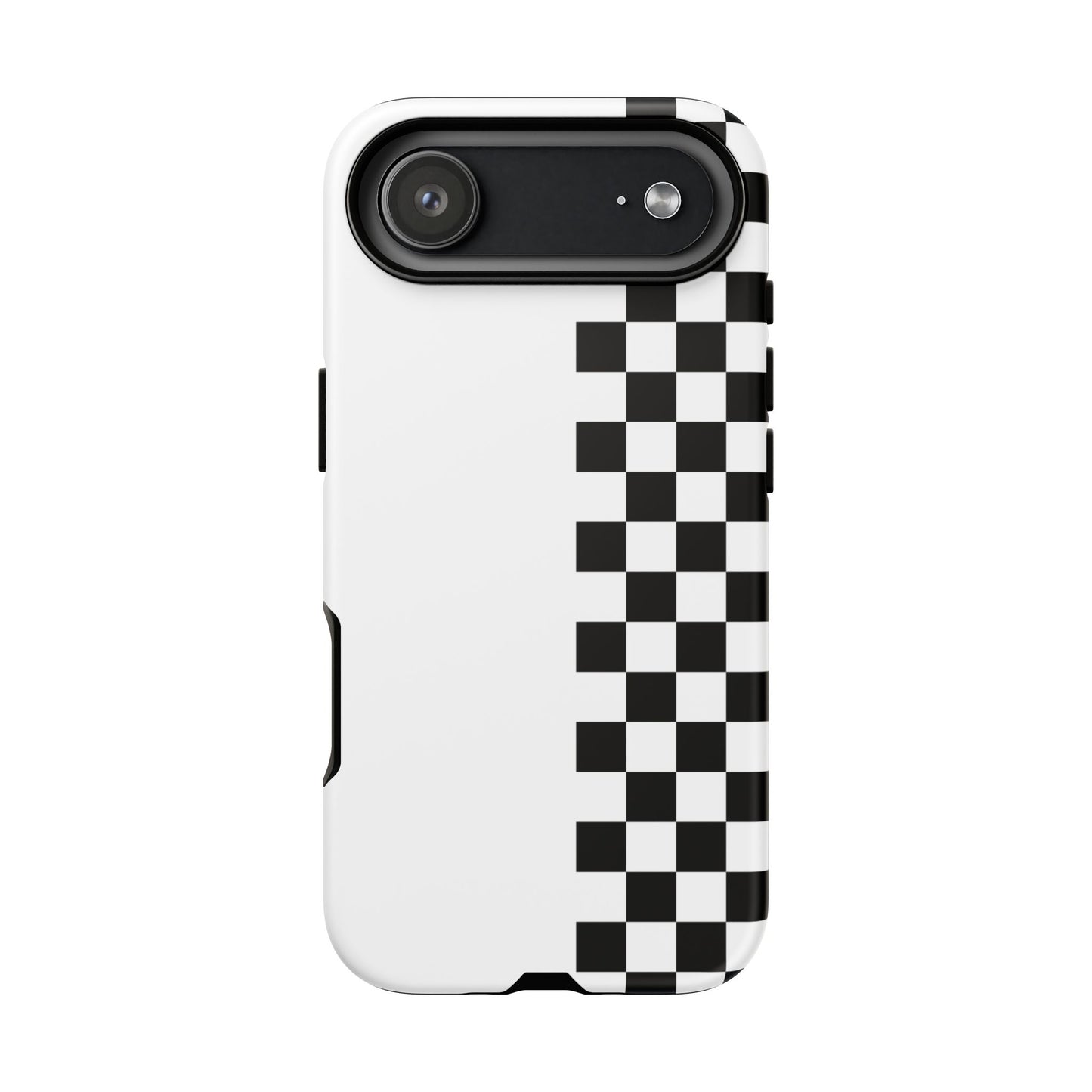 Checker Stripe Tough Phone Case