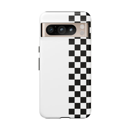 Checker Stripe Tough Phone Case