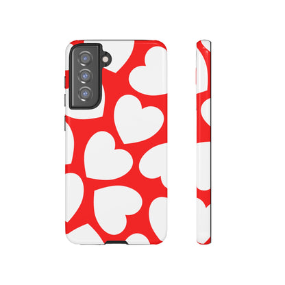Love Pop Red Heart Tough Phone Case