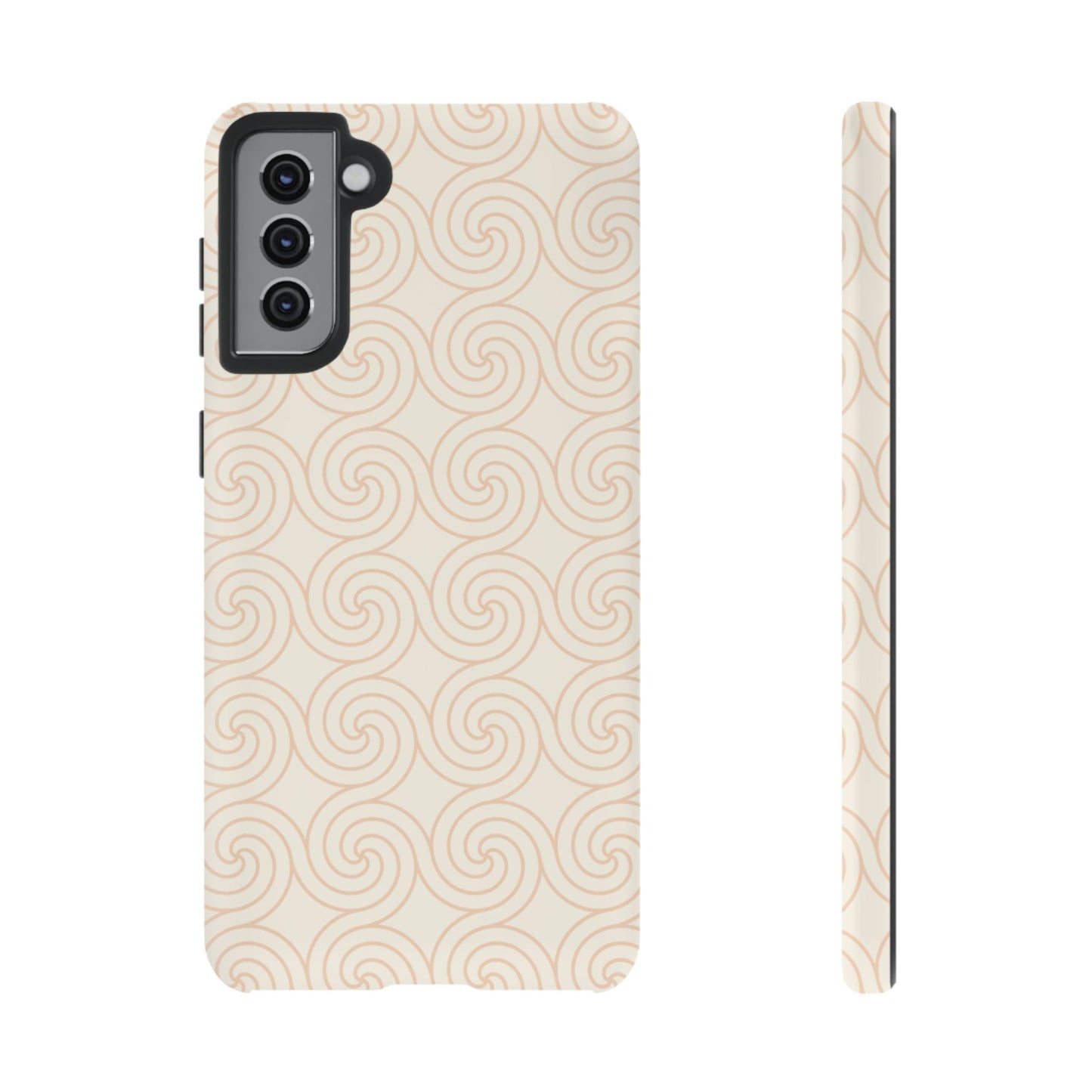 Soft Sand Spiral Tough Phone Case