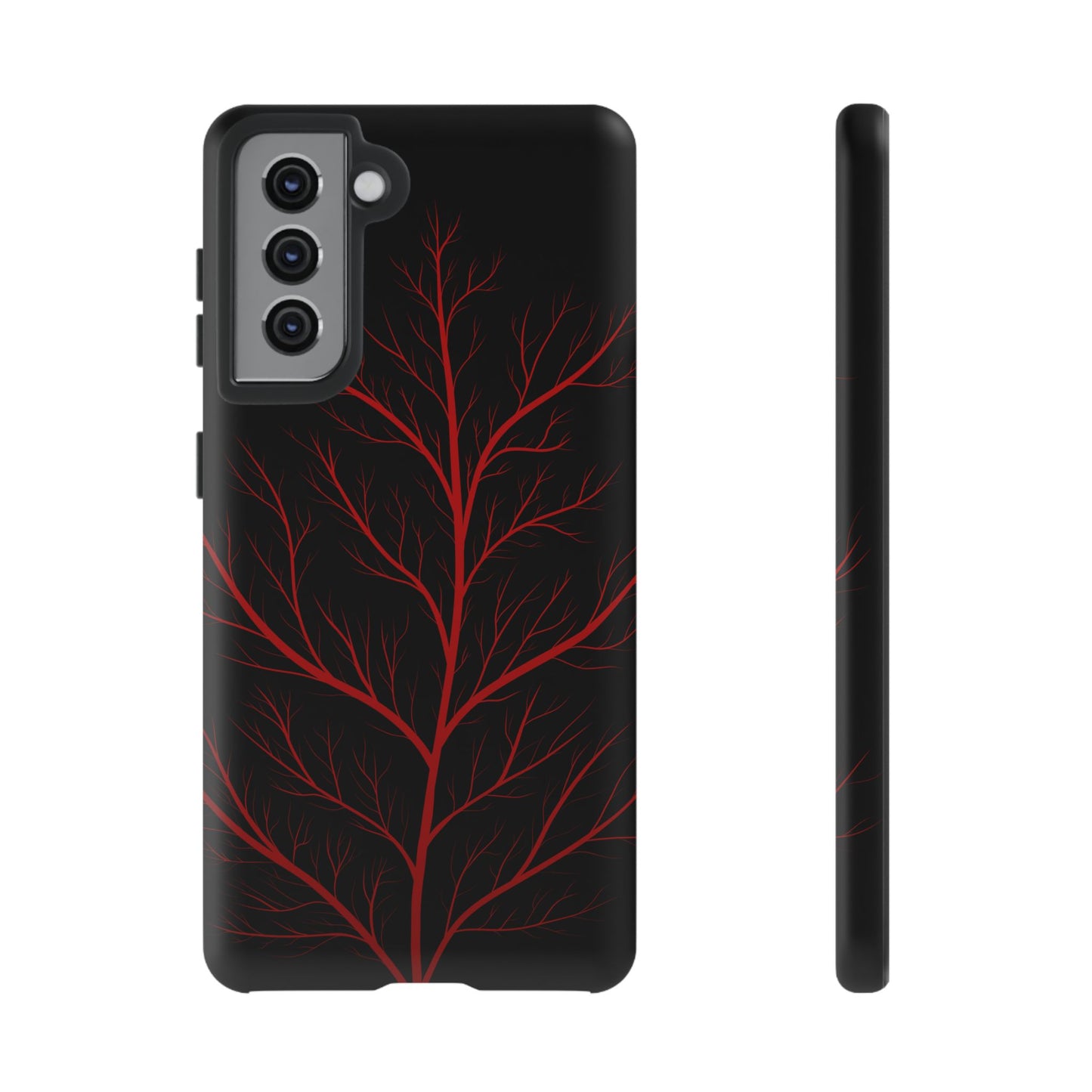 Crimson Branch Tough Phone Case