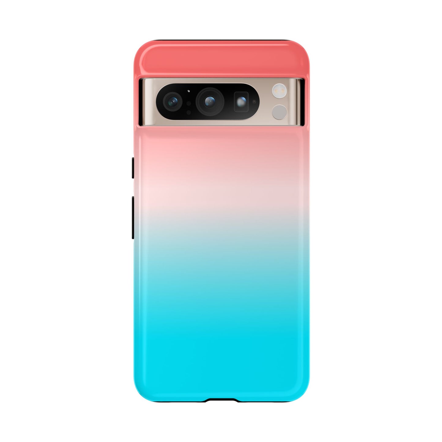 Pink Aqua Gradient Tough Phone Case