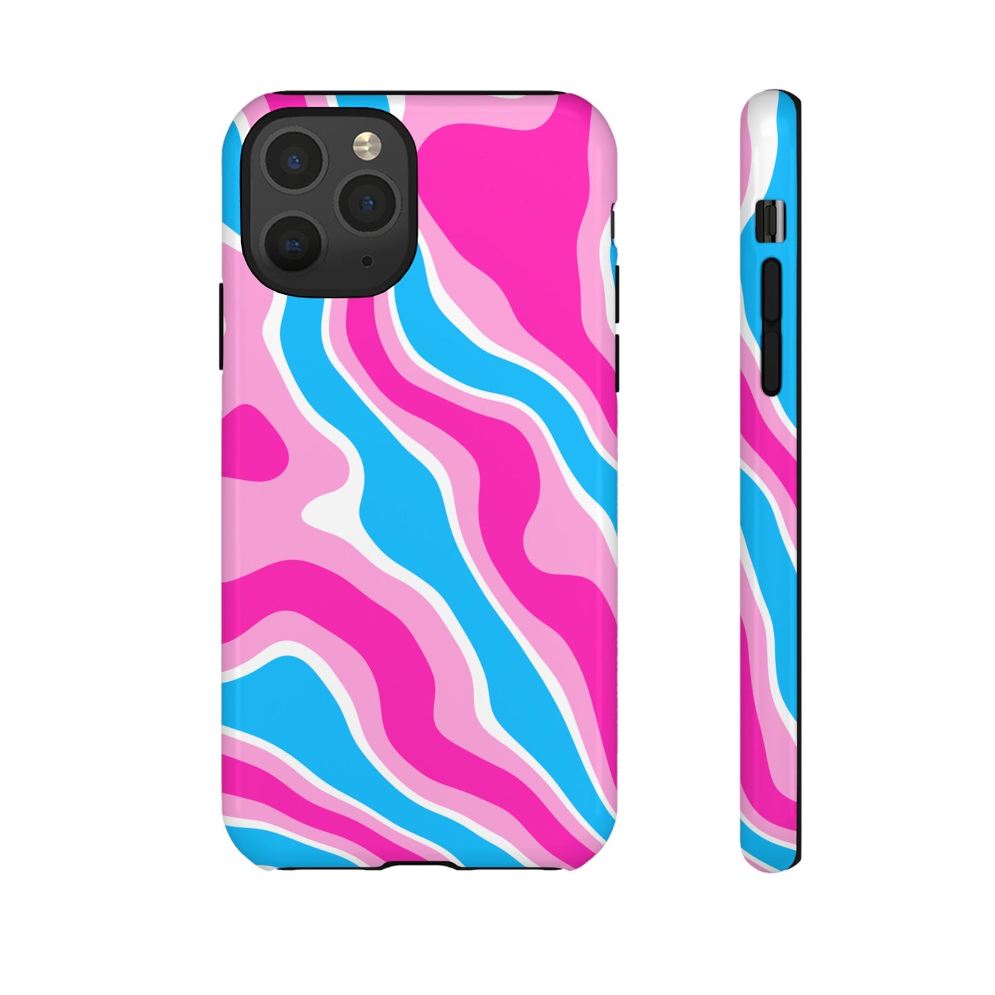 Candy Aqua Wave Tough Phone Case