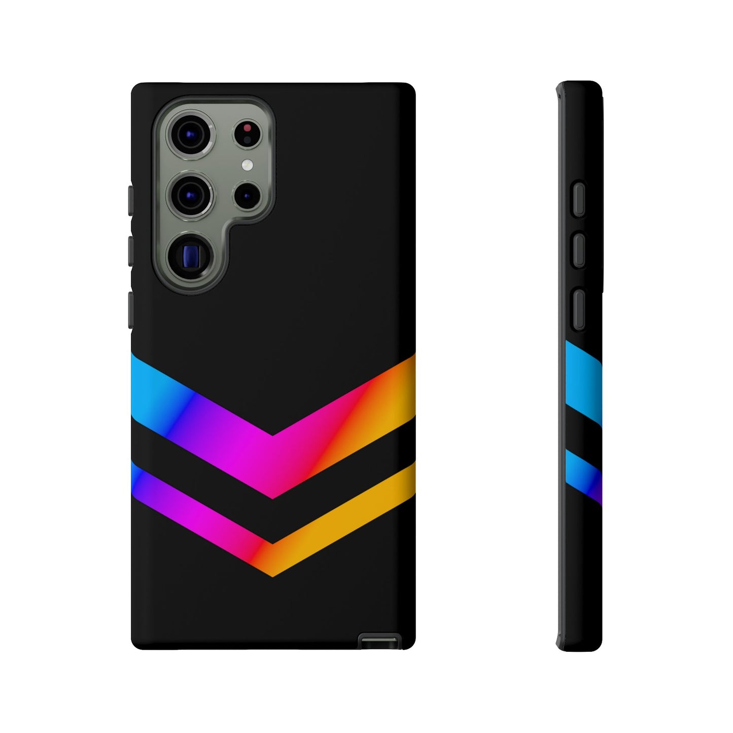 Neon V-Stripe Tough Phone Case