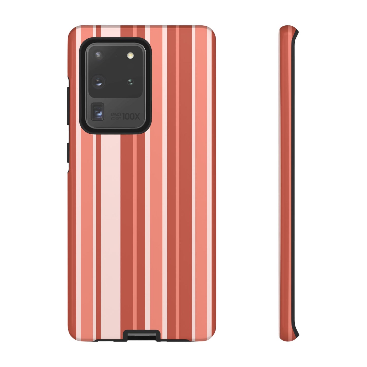 Terracotta Stripe Tough Phone Case