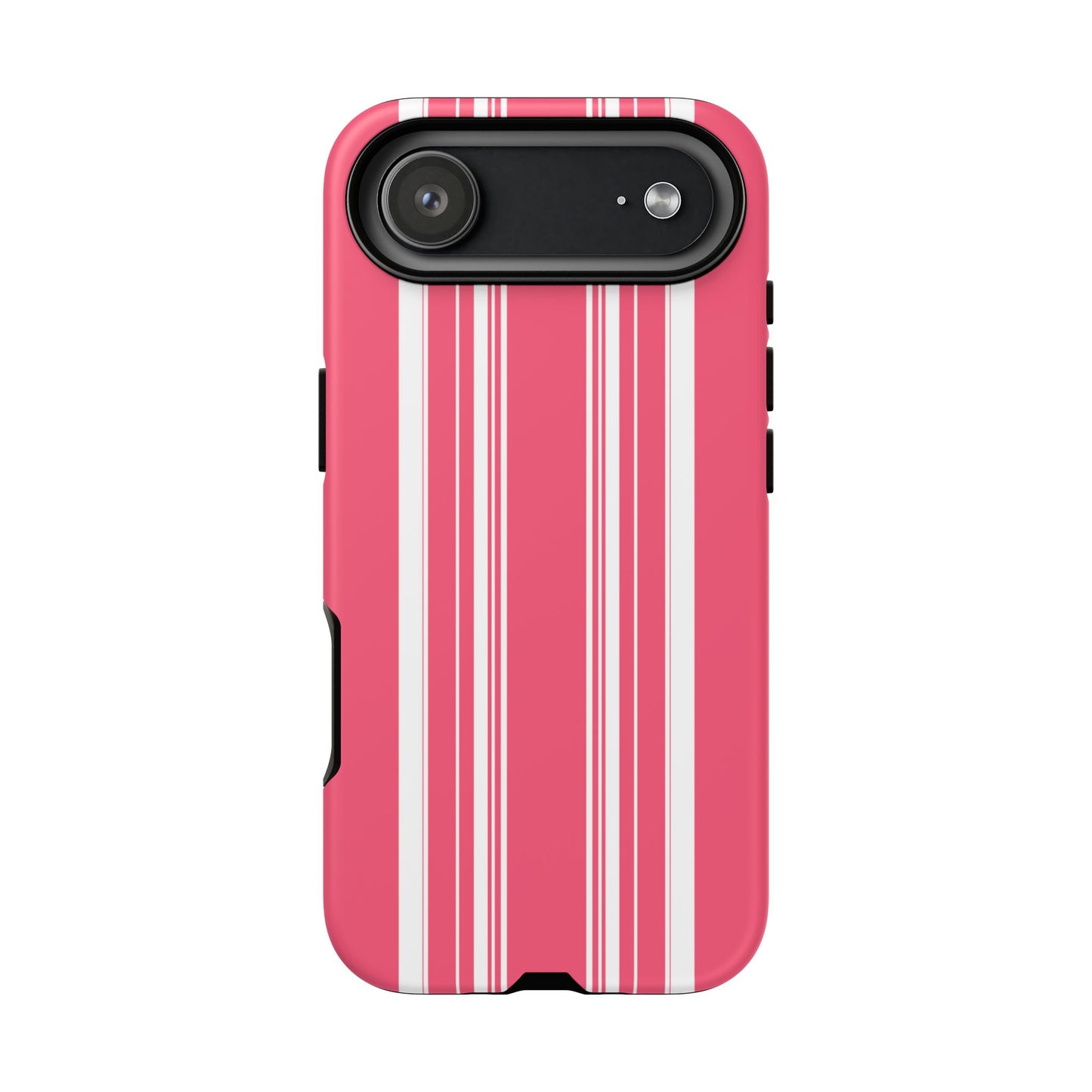 Pink Prep Stripe Tough Phone Case