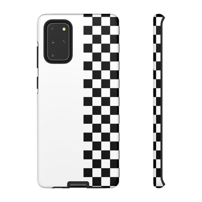 Checker Stripe Tough Phone Case