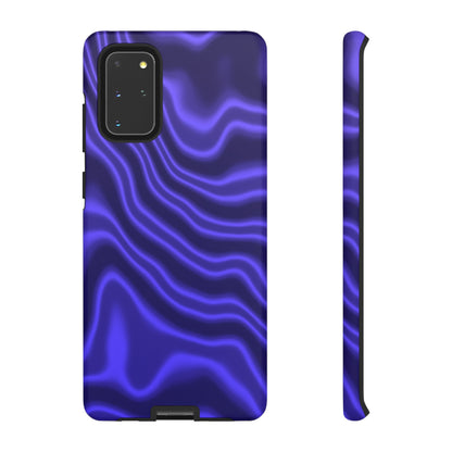 Neon Purple Flow Tough Phone Case
