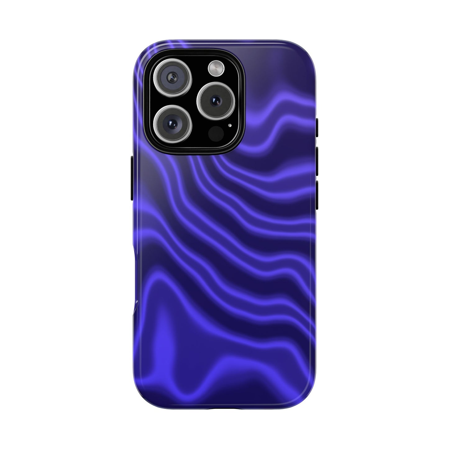 Neon Purple Flow Tough Phone Case