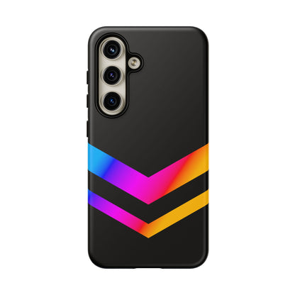 Neon V-Stripe Tough Phone Case