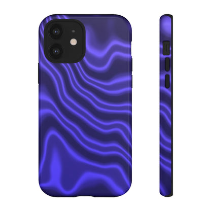 Neon Purple Flow Tough Phone Case