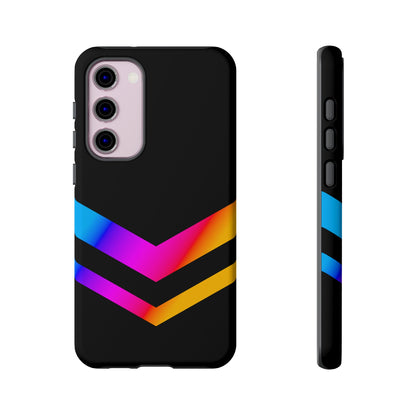 Neon V-Stripe Tough Phone Case