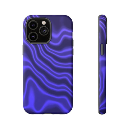 Neon Purple Flow Tough Phone Case