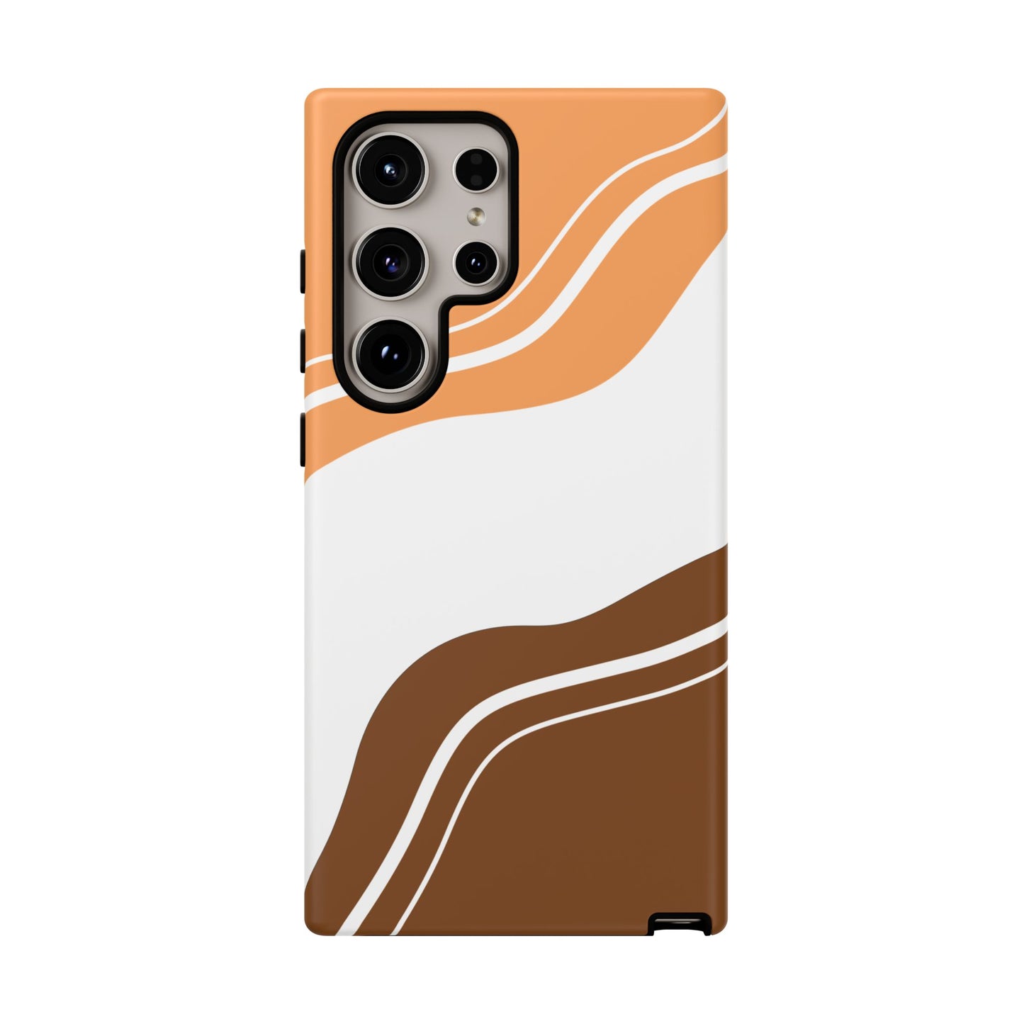 Caramel Cream Wave Tough Phone Case