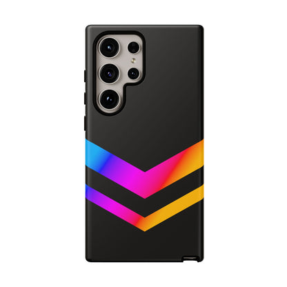 Neon V-Stripe Tough Phone Case