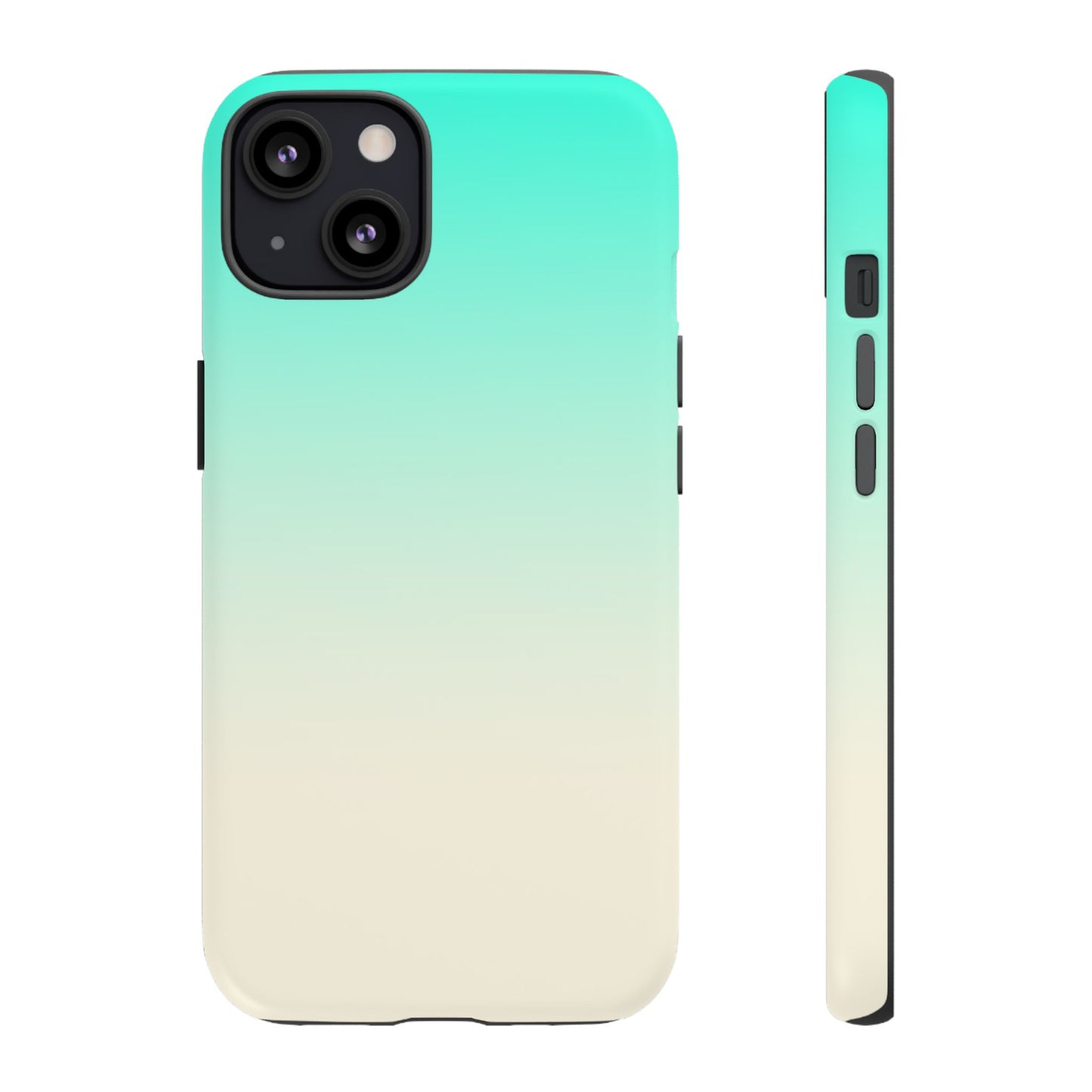 Aqua Cream Gradient Tough Phone Case