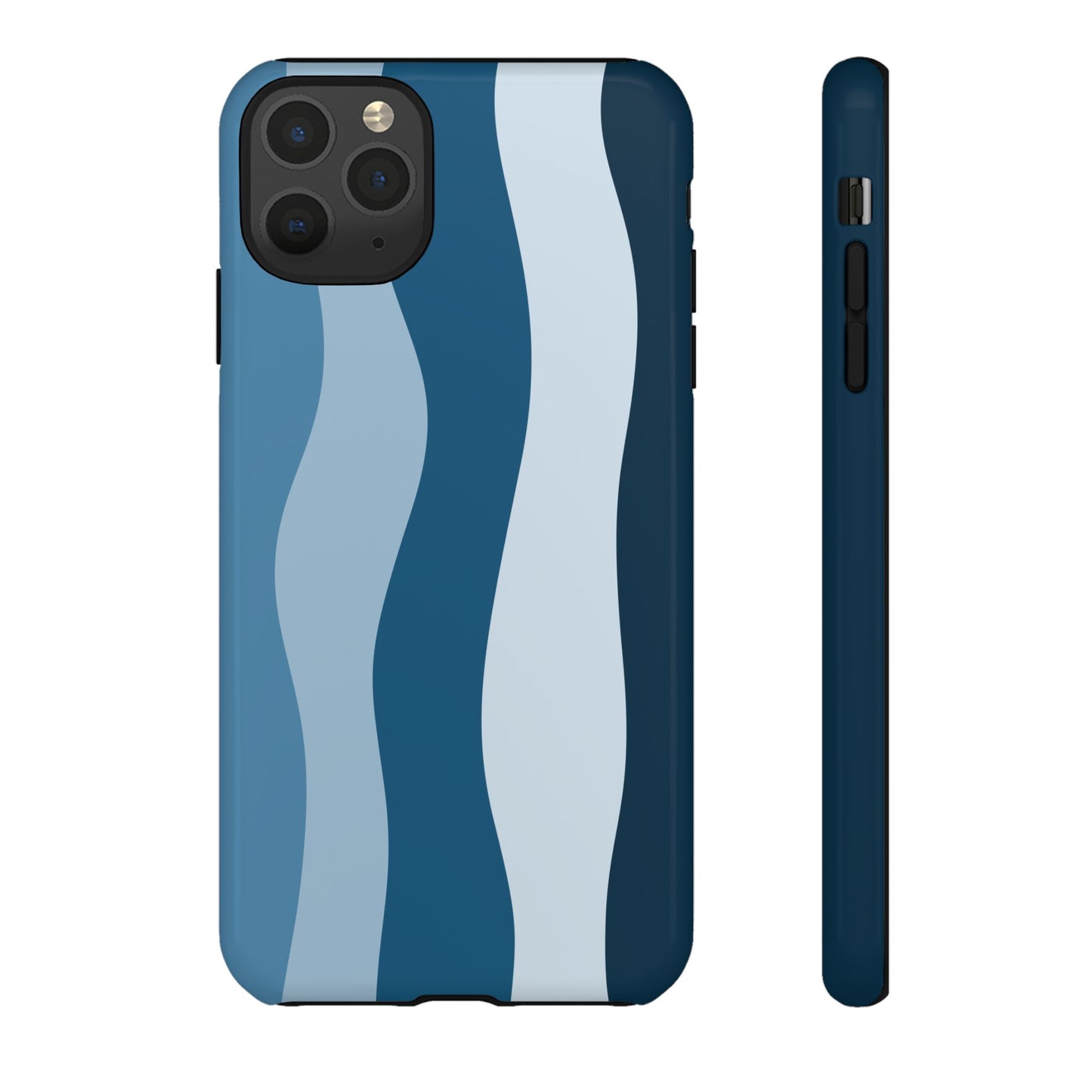 Blue Tide Wave Tough Phone Case