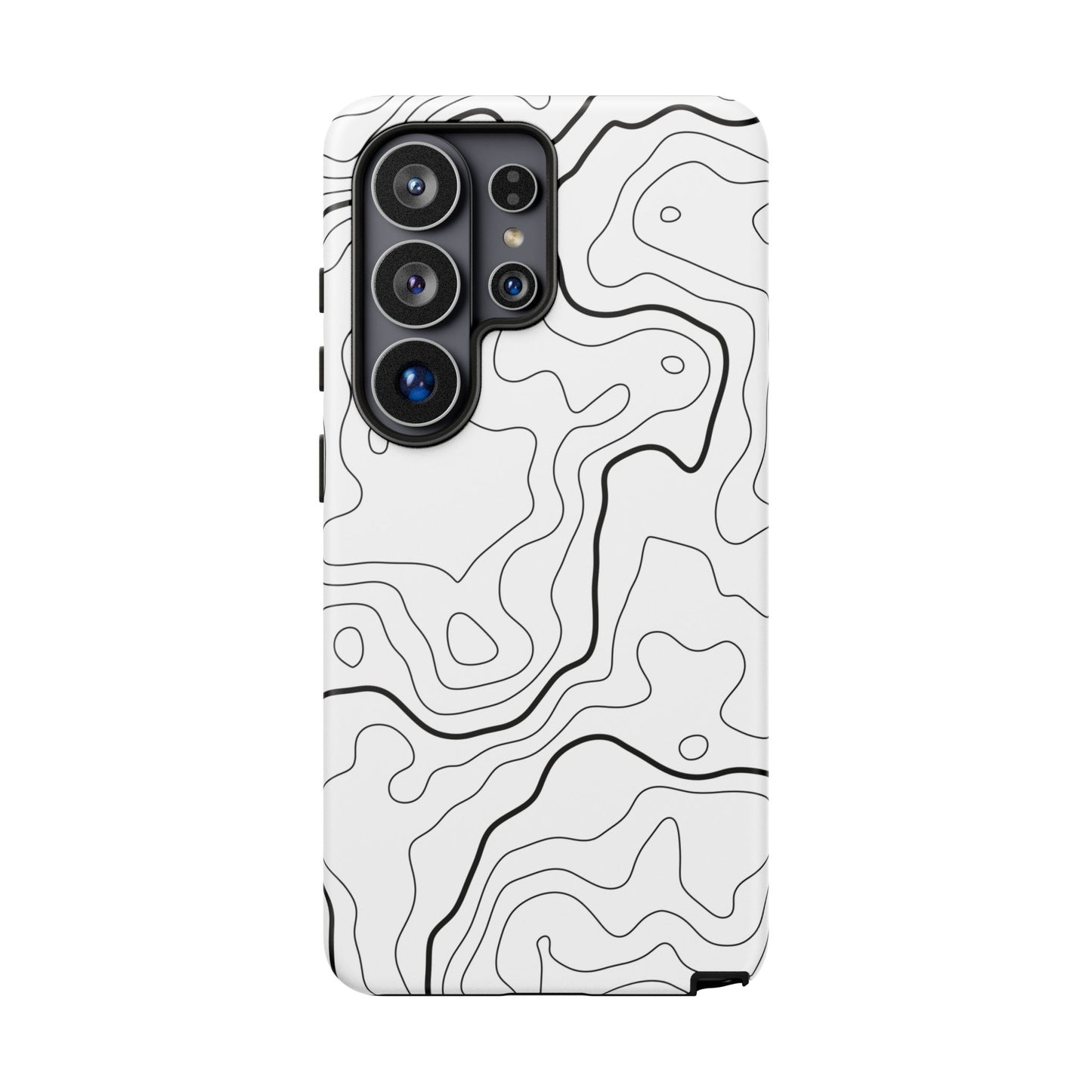 Minimal Topographic Tough Phone Case