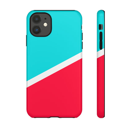 Aqua Pop Colorblock Tough Phone Case