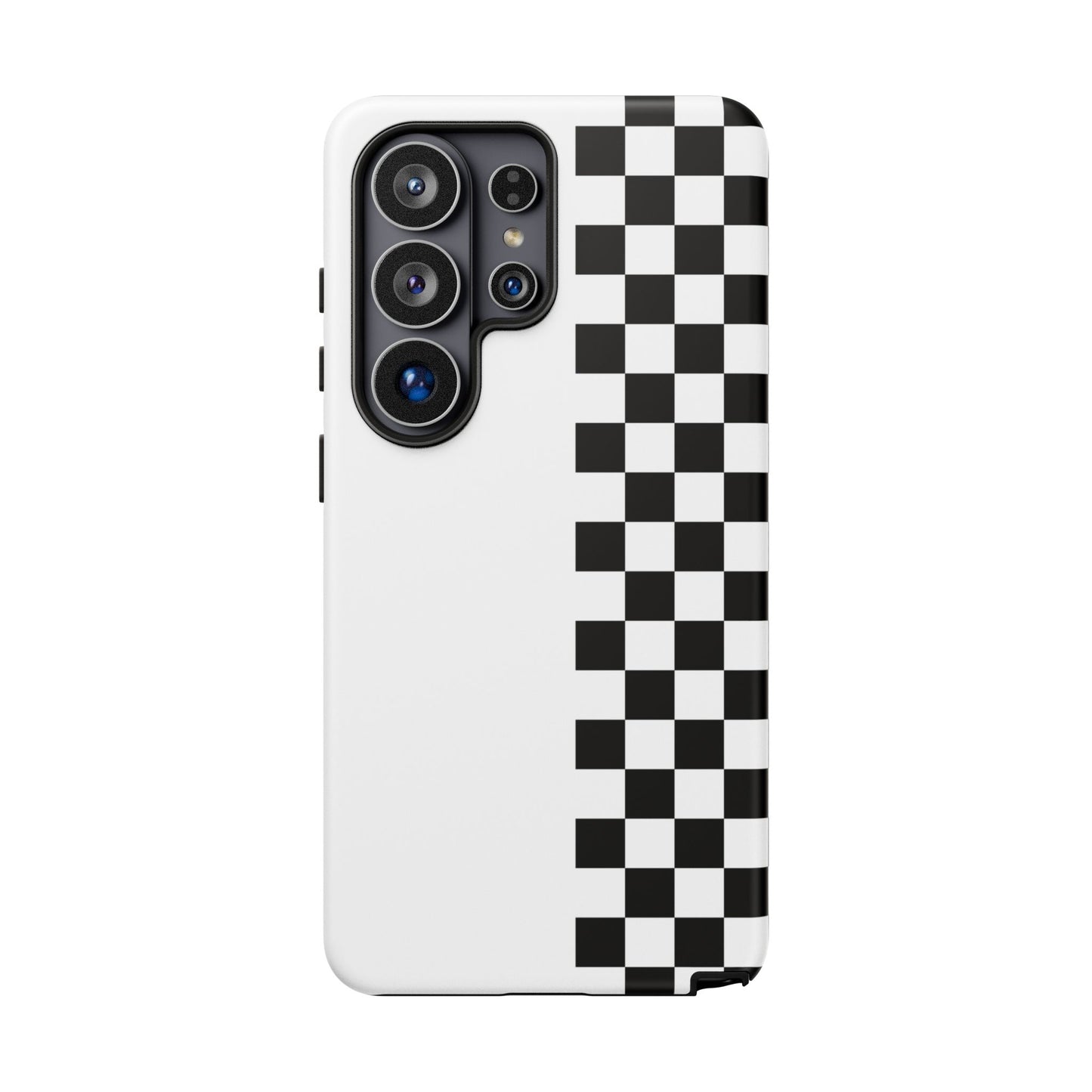 Checker Stripe Tough Phone Case