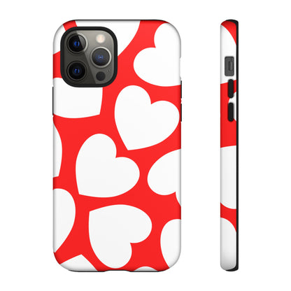 Love Pop Red Heart Tough Phone Case