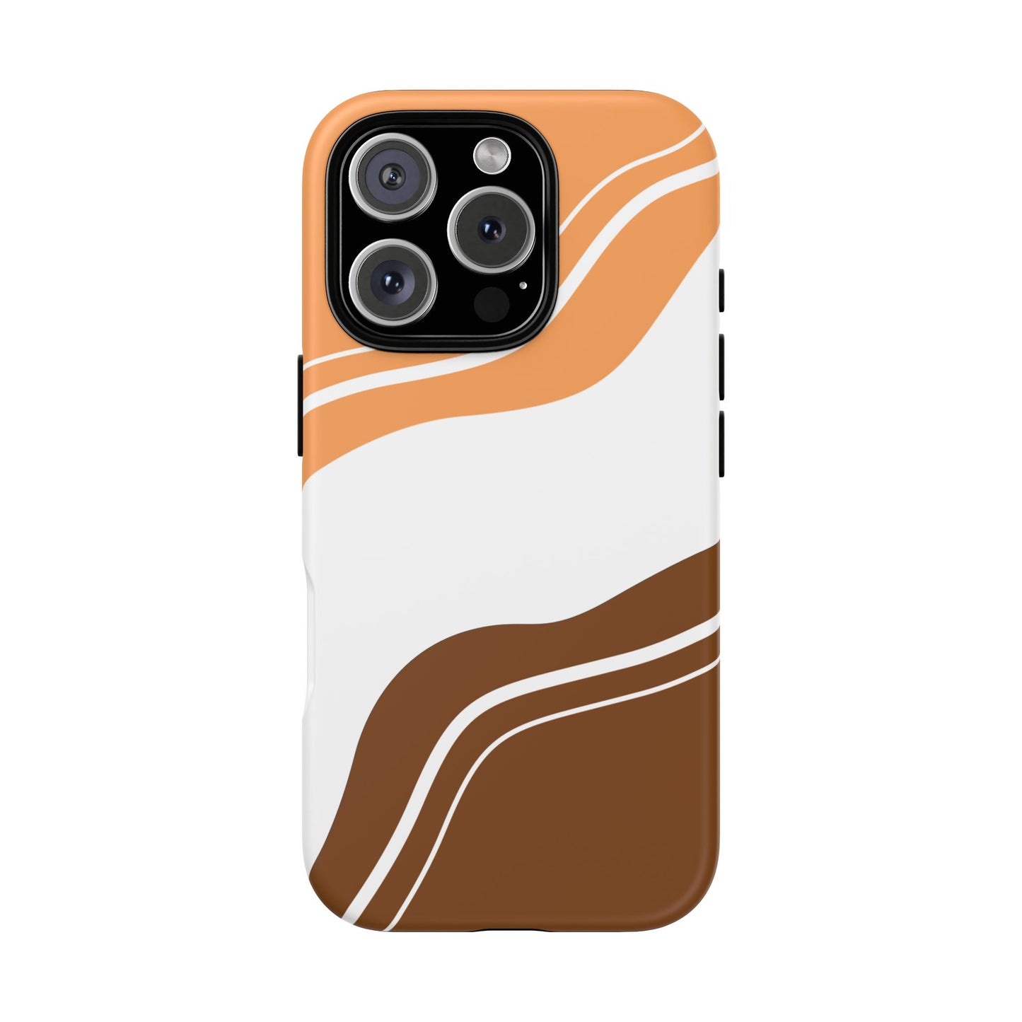 Caramel Cream Wave Tough Phone Case