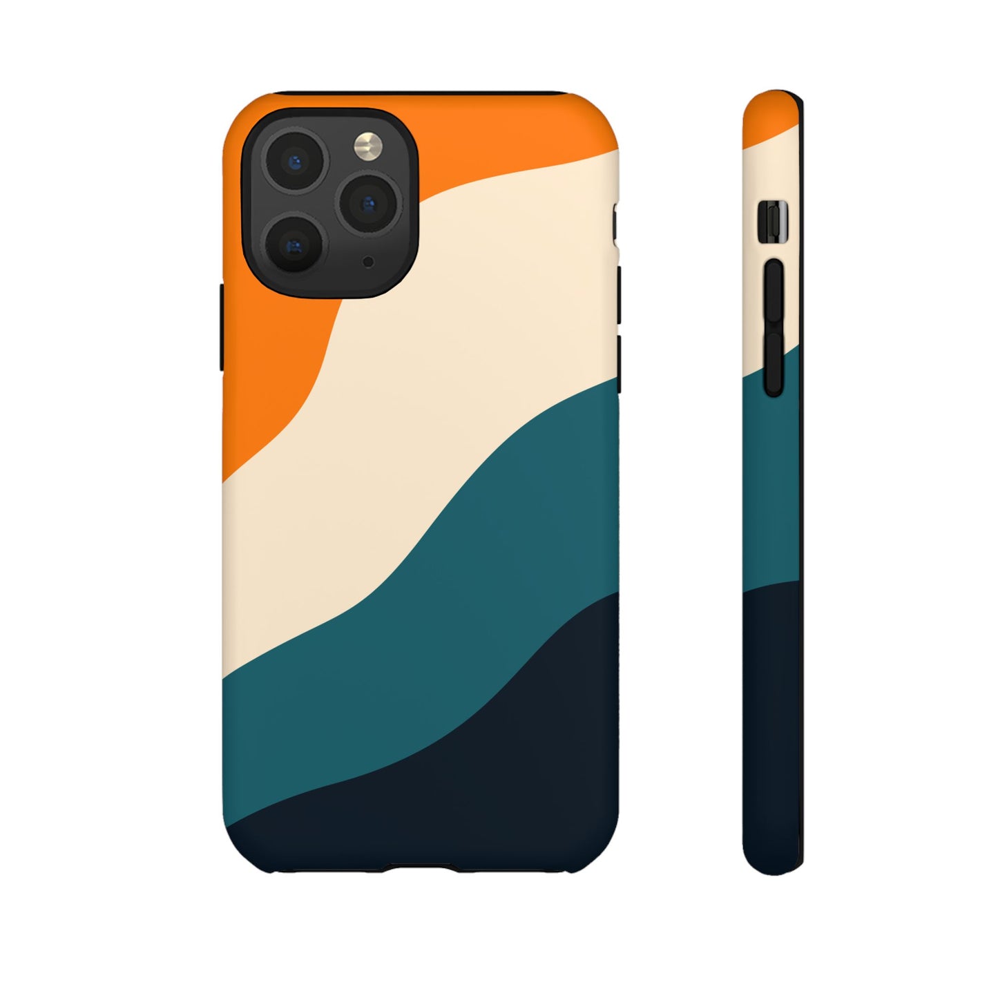 Blue Tide Wave Tough Phone Case