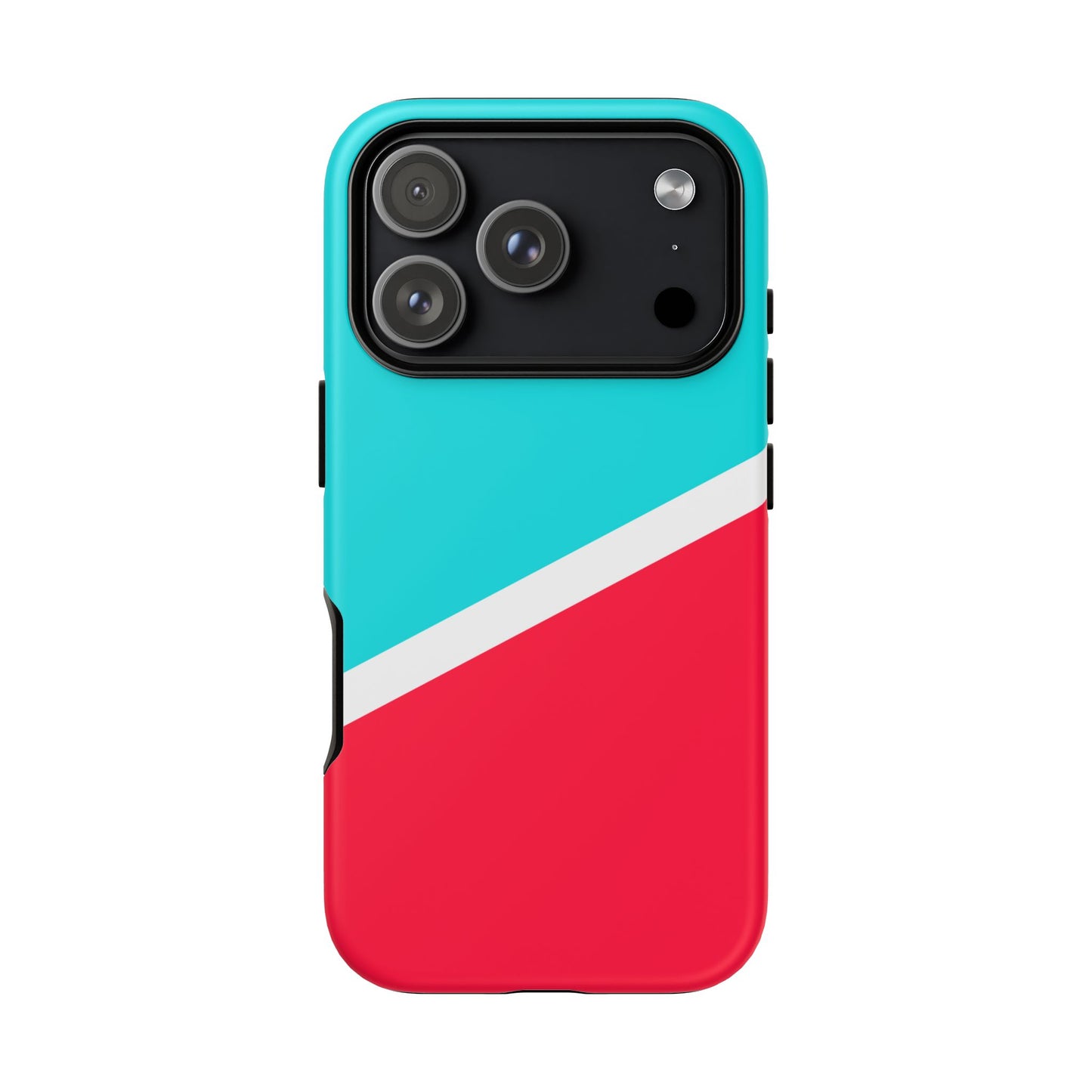 Aqua Pop Colorblock Tough Phone Case