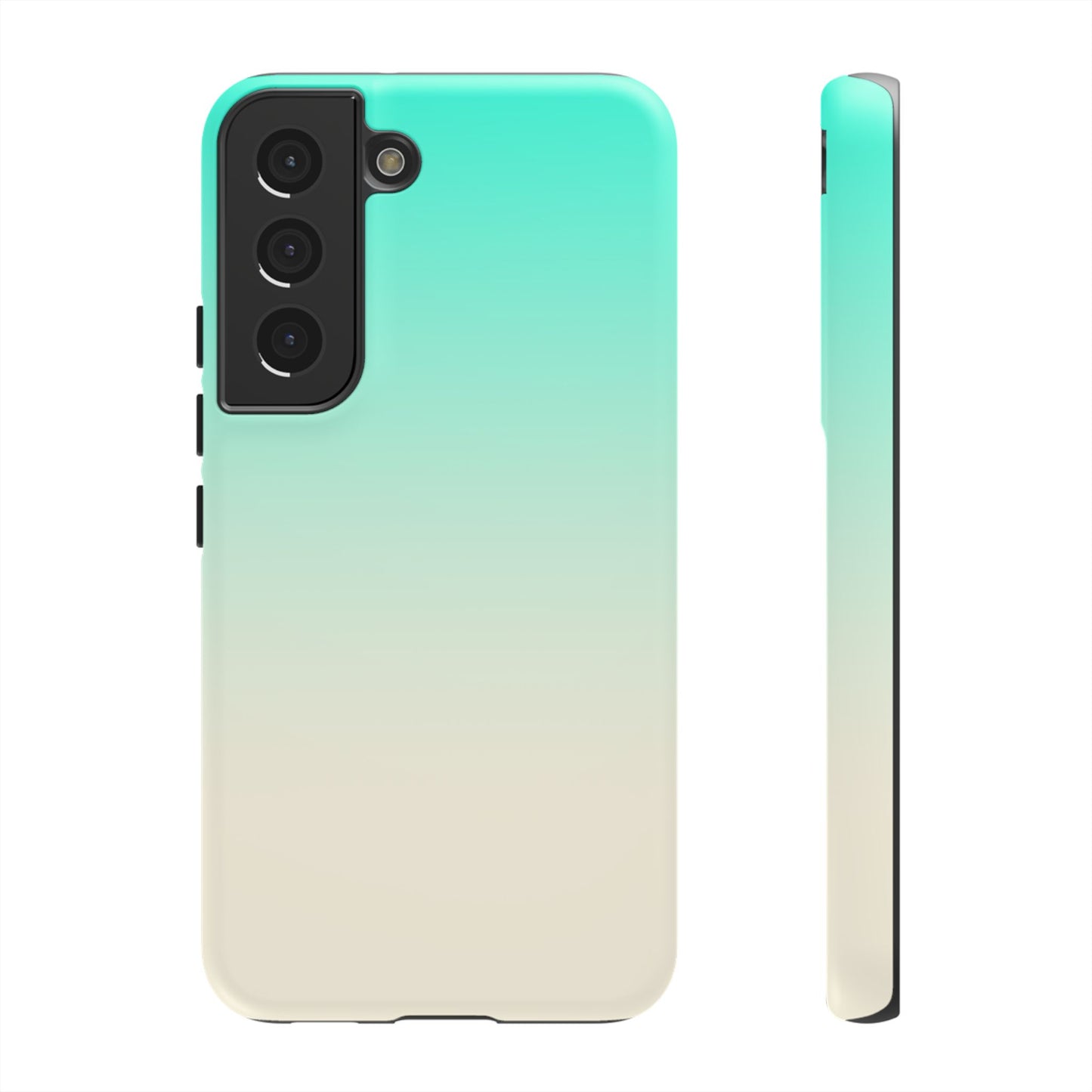 Aqua Cream Gradient Tough Phone Case