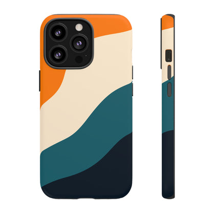 Blue Tide Wave Tough Phone Case