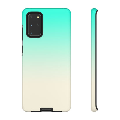 Aqua Cream Gradient Tough Phone Case