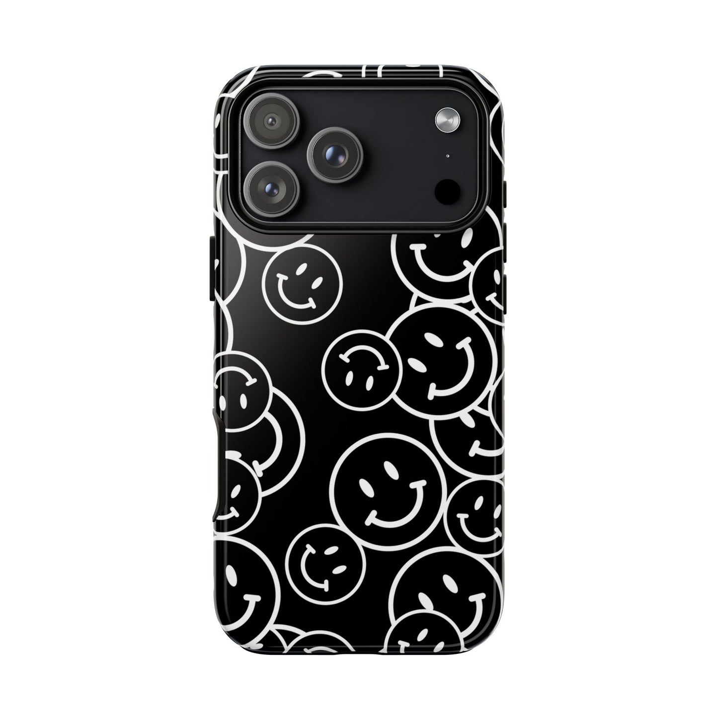 Happy Face Pattern Tough Phone Case