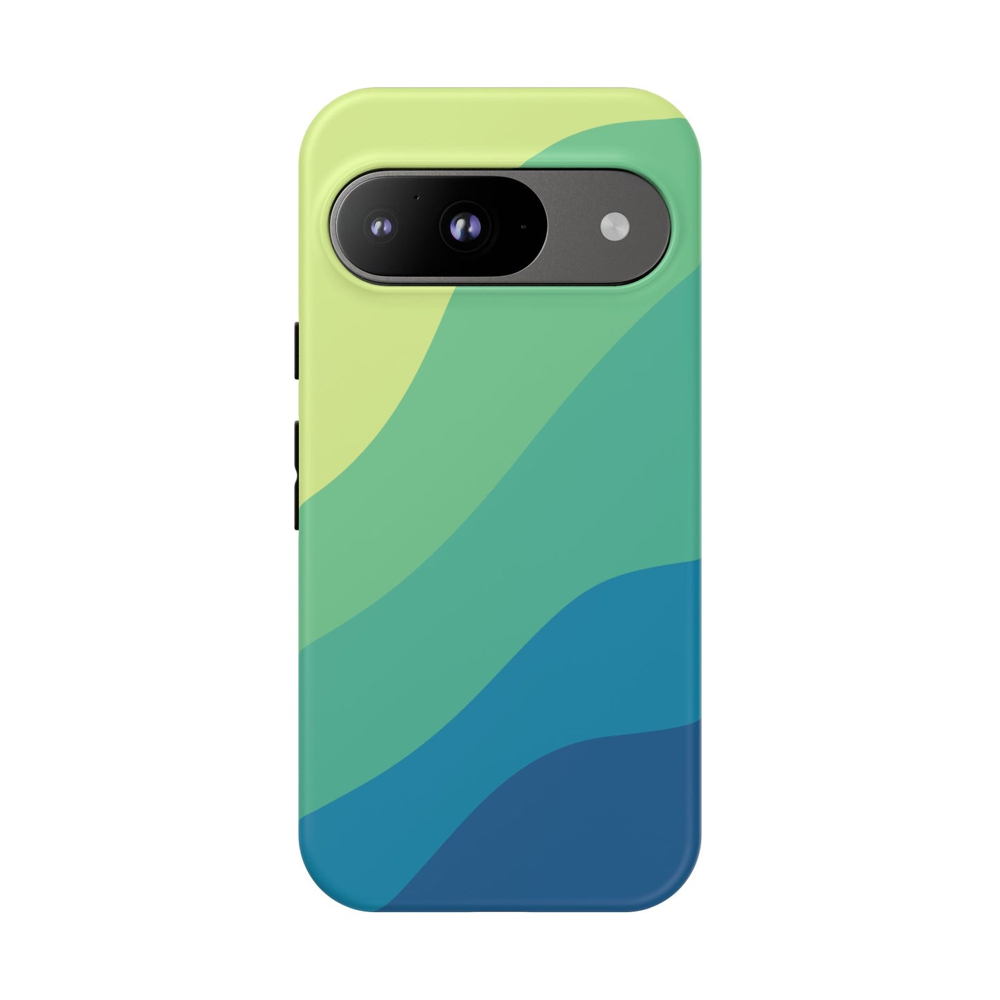 Coastal Green Wave Tough Phone Case