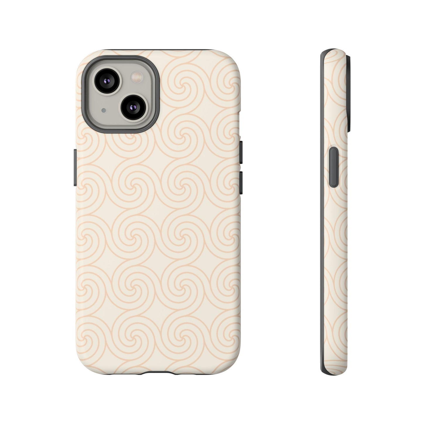 Soft Sand Spiral Tough Phone Case