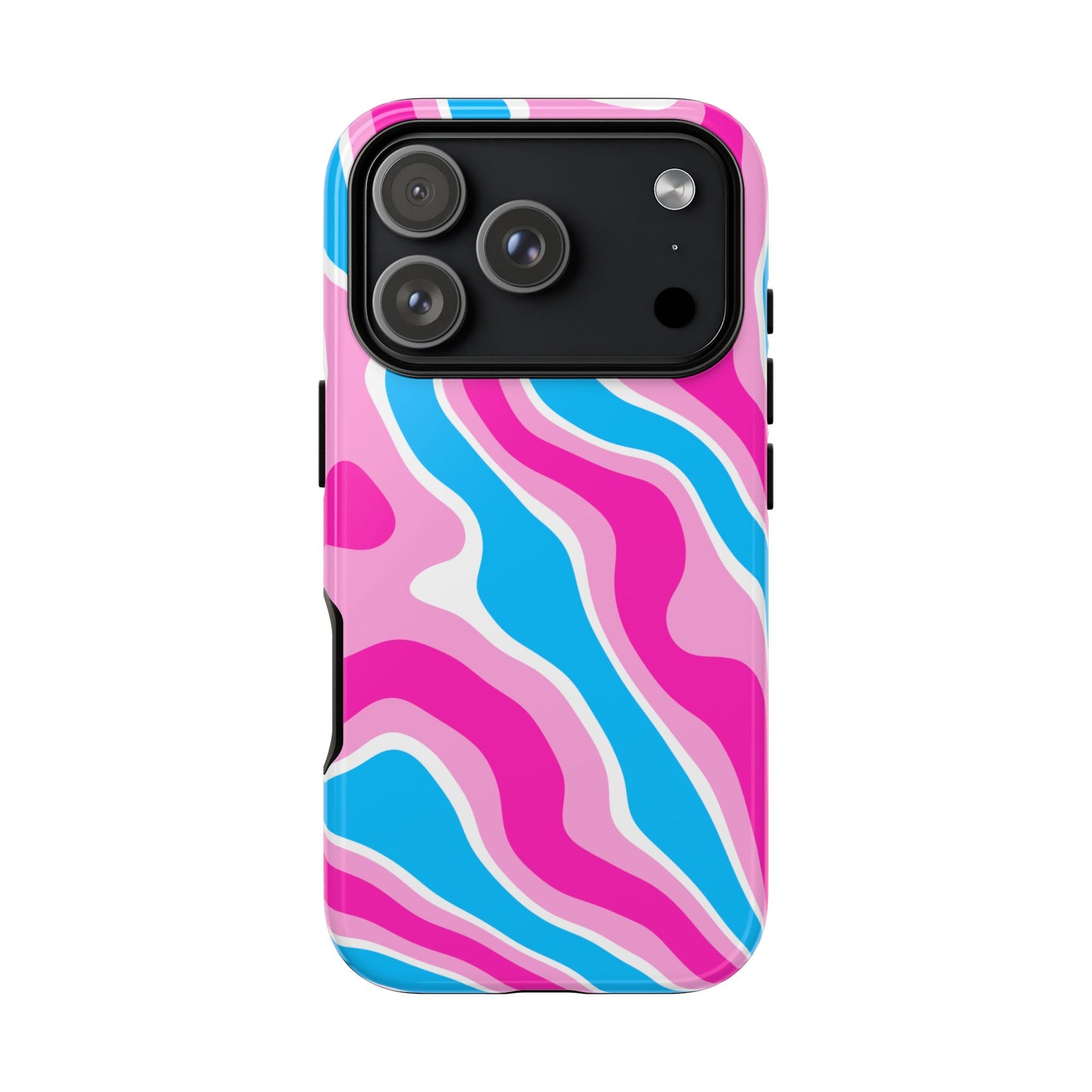 Candy Aqua Wave Tough Phone Case