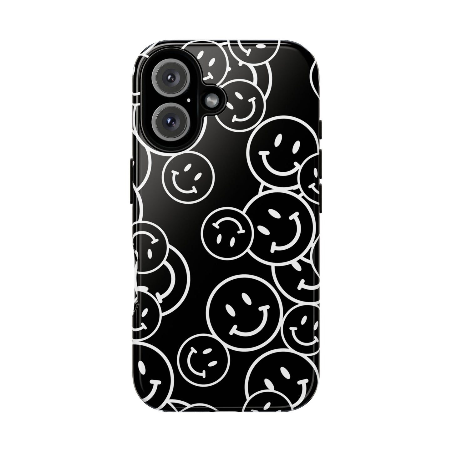 Happy Face Pattern Tough Phone Case