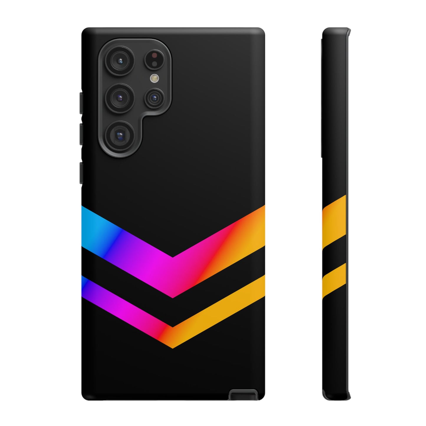 Neon V-Stripe Tough Phone Case