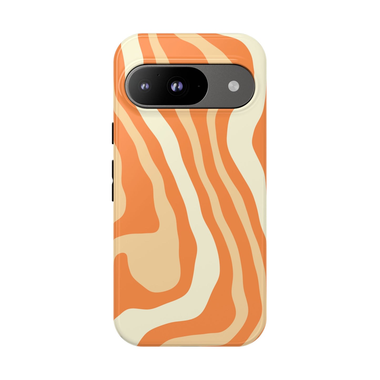 Peach Cream Swirl Tough Phone Case