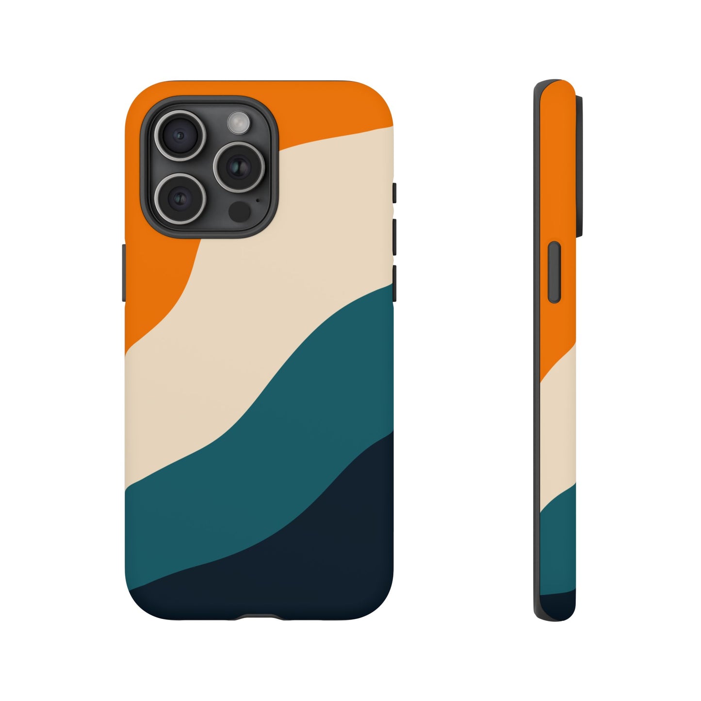 Blue Tide Wave Tough Phone Case