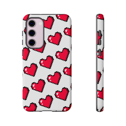 Pixel Heart Tough Phone Case