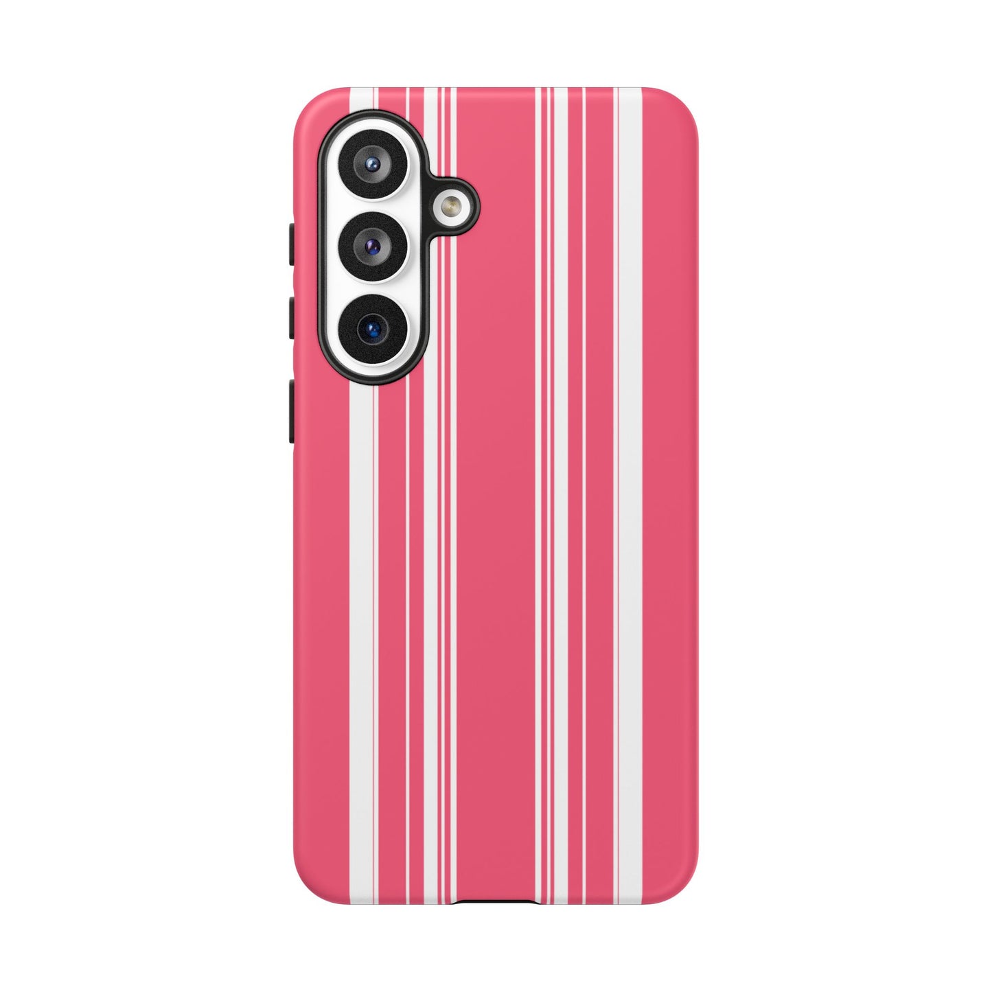 Pink Prep Stripe Tough Phone Case