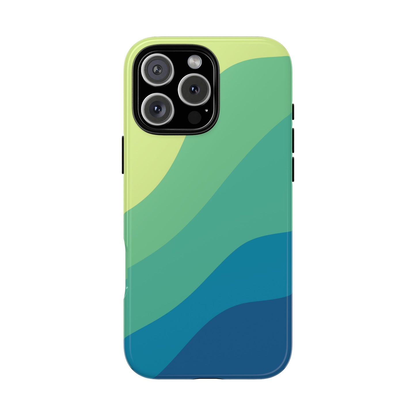 Coastal Green Wave Tough Phone Case