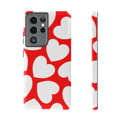 Love Pop Red Heart Tough Phone Case