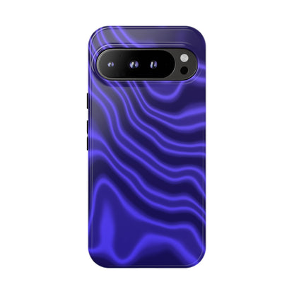 Neon Purple Flow Tough Phone Case