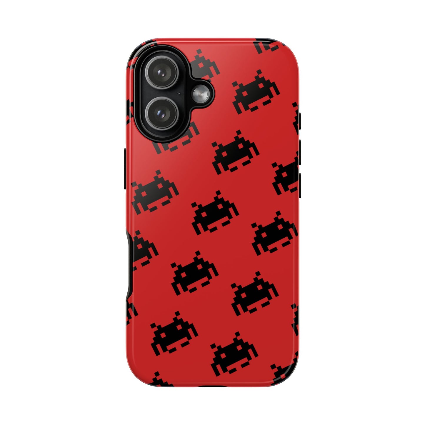 Red Pixel Alien Tough Phone Case