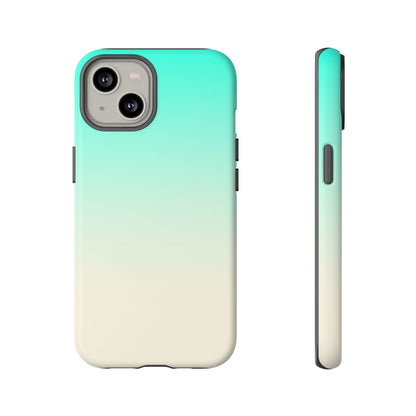 Aqua Cream Gradient Tough Phone Case