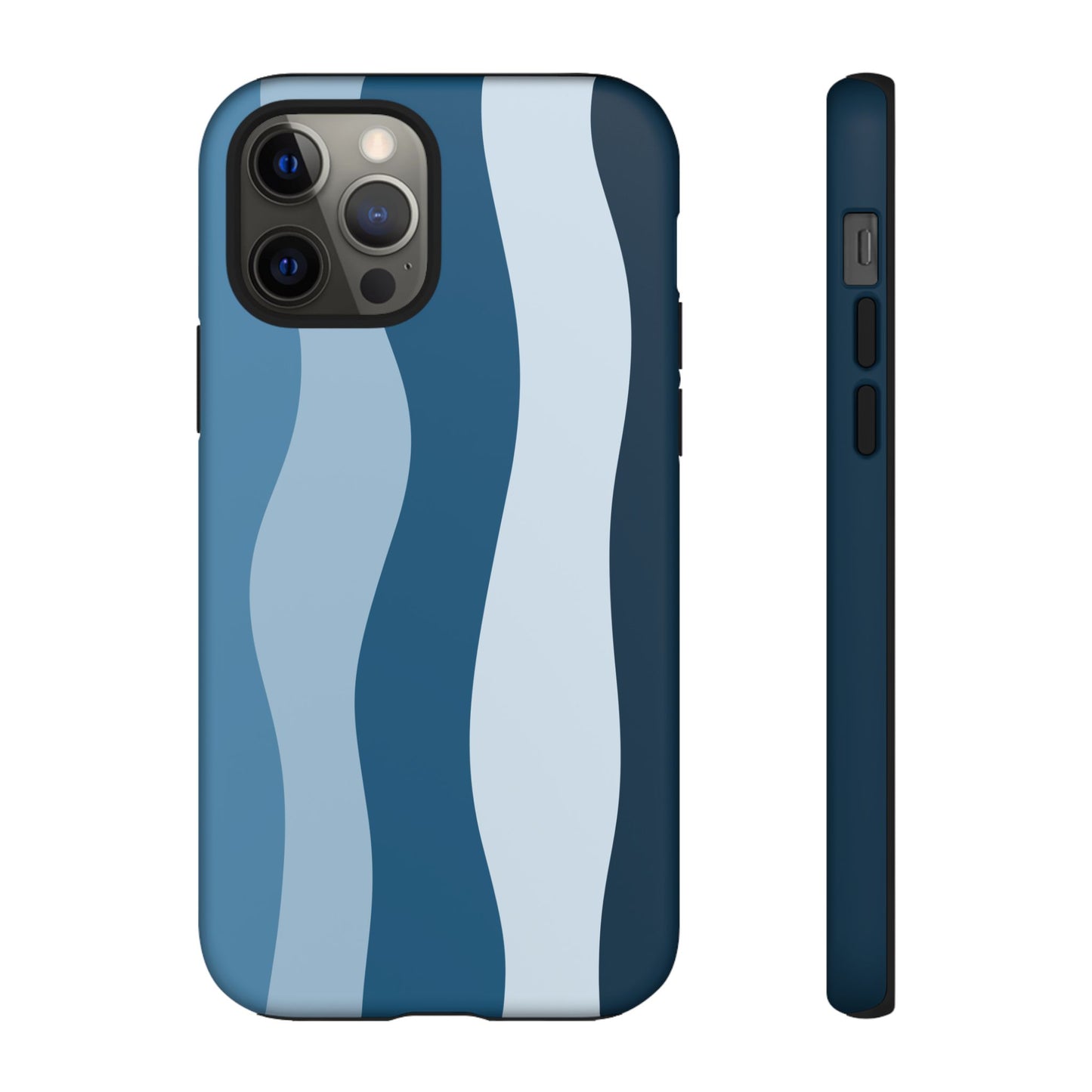 Blue Tide Wave Tough Phone Case